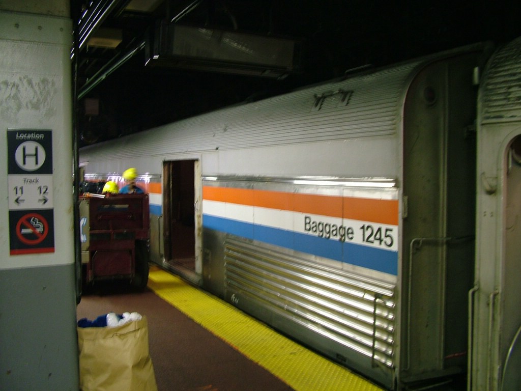 1245 in the tunnels of Penn Station